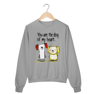 Nome do produto Moletom Liso You are the dog of my heart
