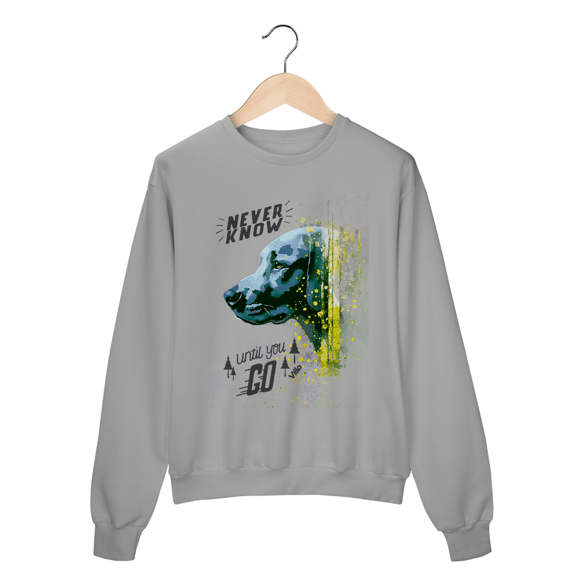 Moletom Liso Never Know
