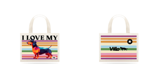 Nome do produto Eco Bag Dachshund