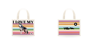 Nome do produto Eco Bag Husky Siberiano