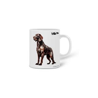 Nome do produto Caneca Braco Alemão de pelo longo