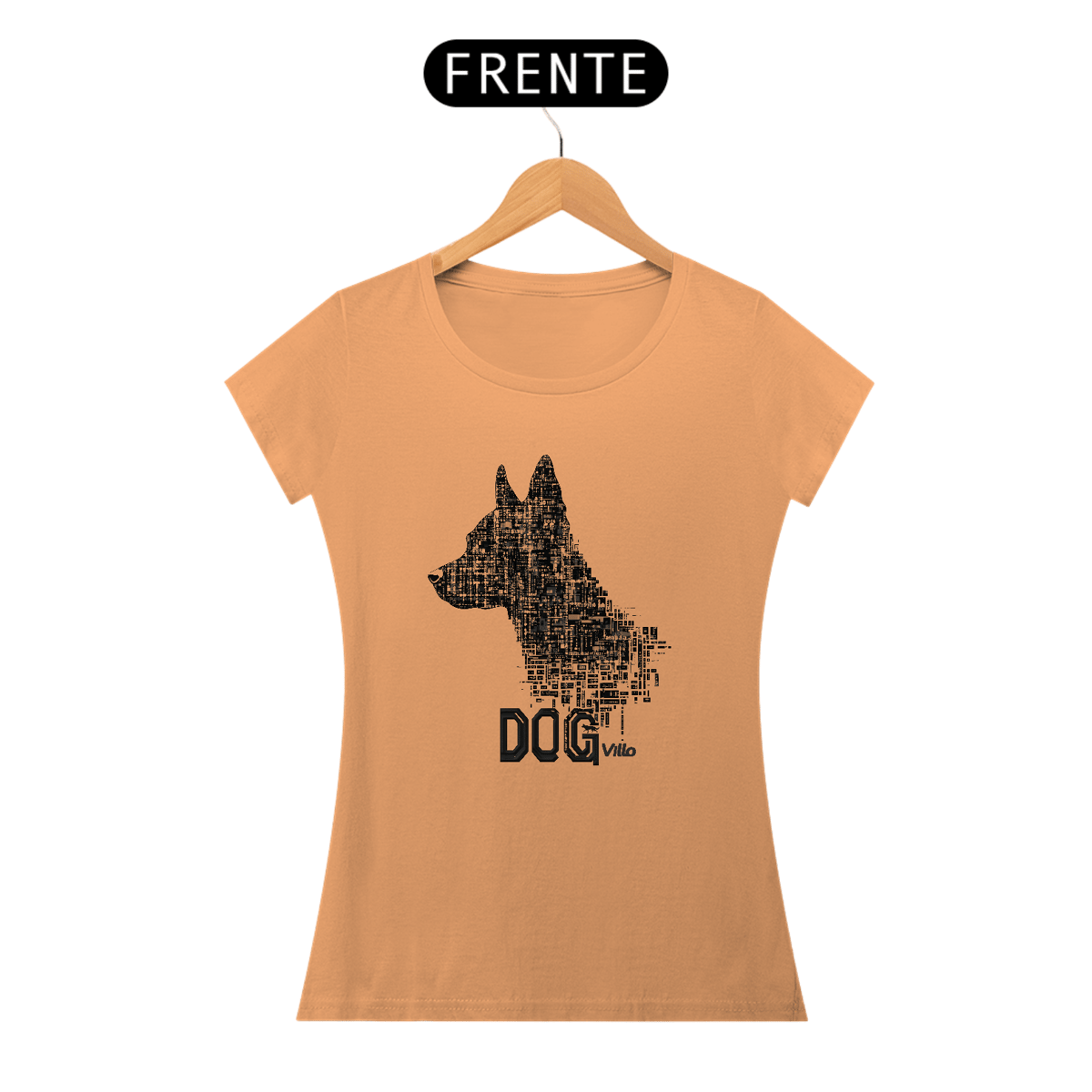 Nome do produto: Camiseta Baby Long Estonada DOG