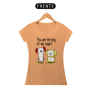 Nome do produto Camiseta Baby Long Estonada You are the dog of my heart