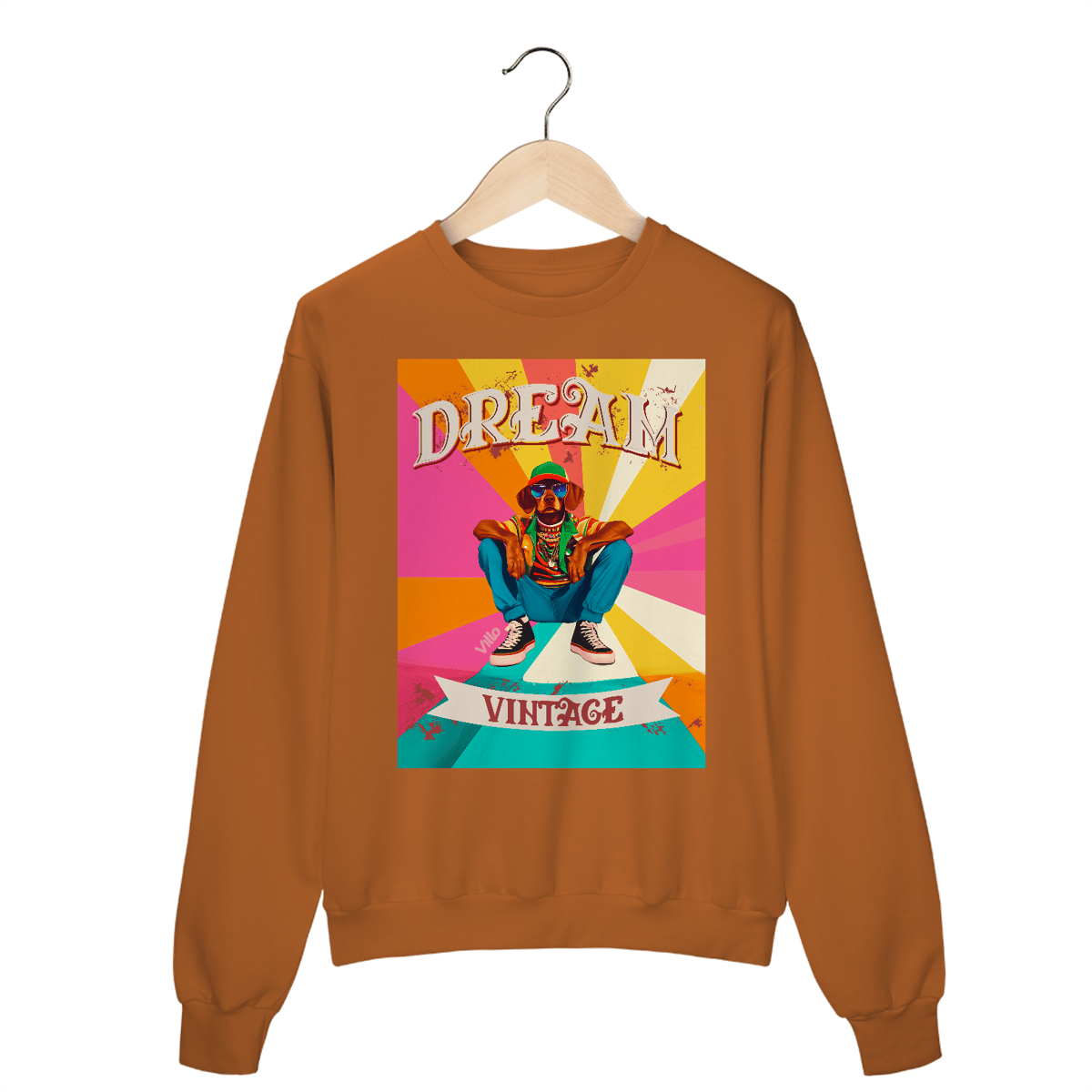 Nome do produto: Moletom Liso Dream Vintage