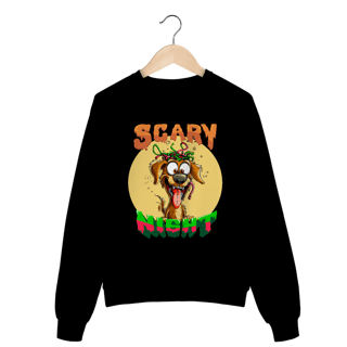 Nome do produto Moletom Liso Scary Night