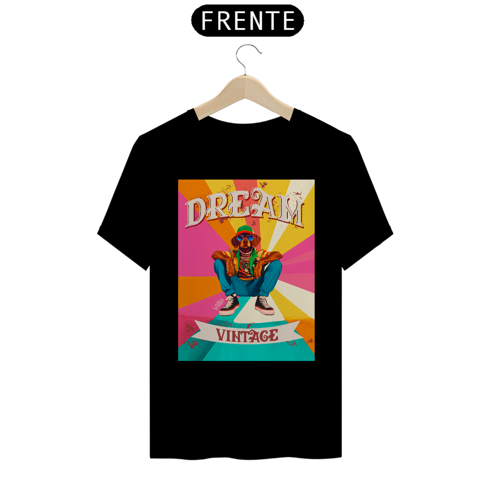 Camiseta Confort Vibe Dream Vintage