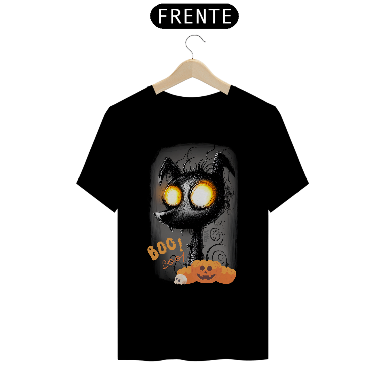 Camiseta Confort Vibe Boo