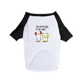 Nome do produto T-shirt Pet You are dog of my herat