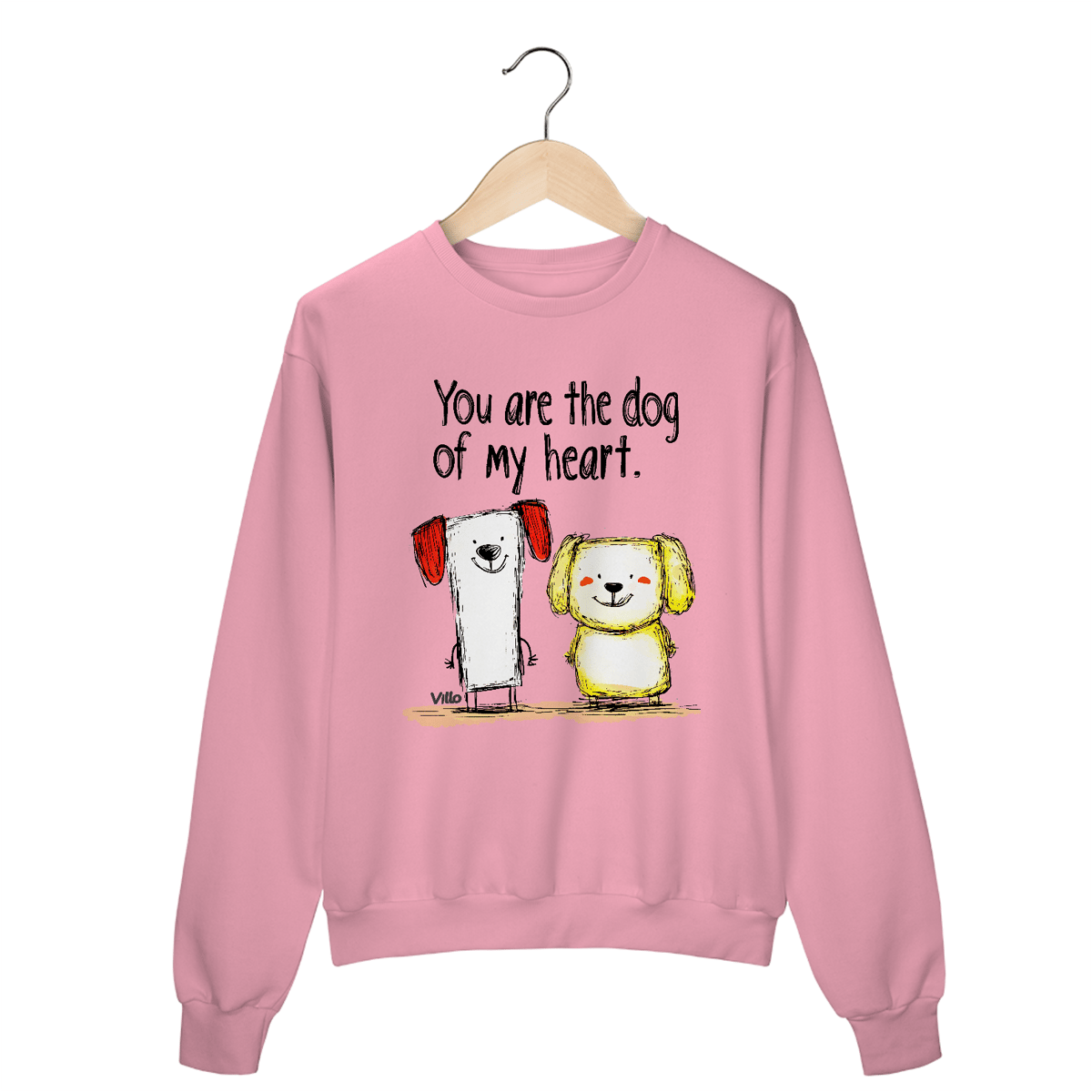 Nome do produto: Moletom Liso You are the dog of my heart