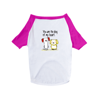 Nome do produto T-shirt Pet You are dog of my herat