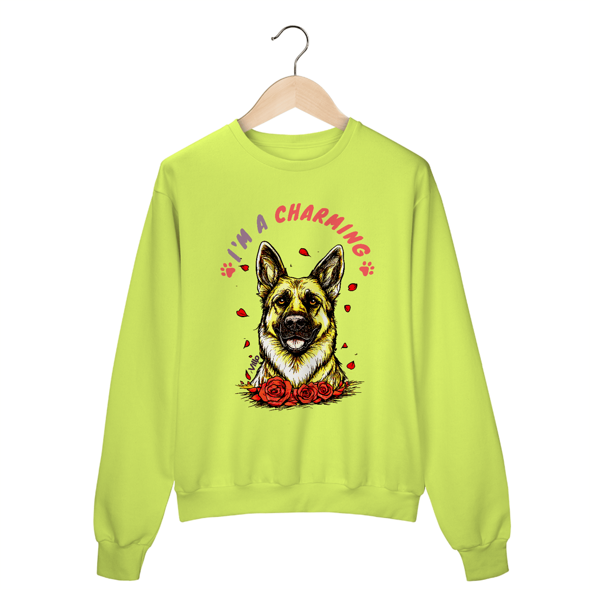 Nome do produto: Moletom Liso I´M A CHARMING