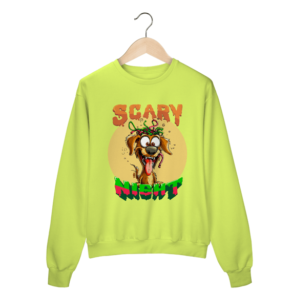 Moletom Liso Scary Night
