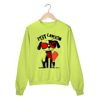 Nome do produto Moletom Liso Pet Lovers