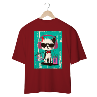 Nome do produto Oversized Vibe Music Pet Song