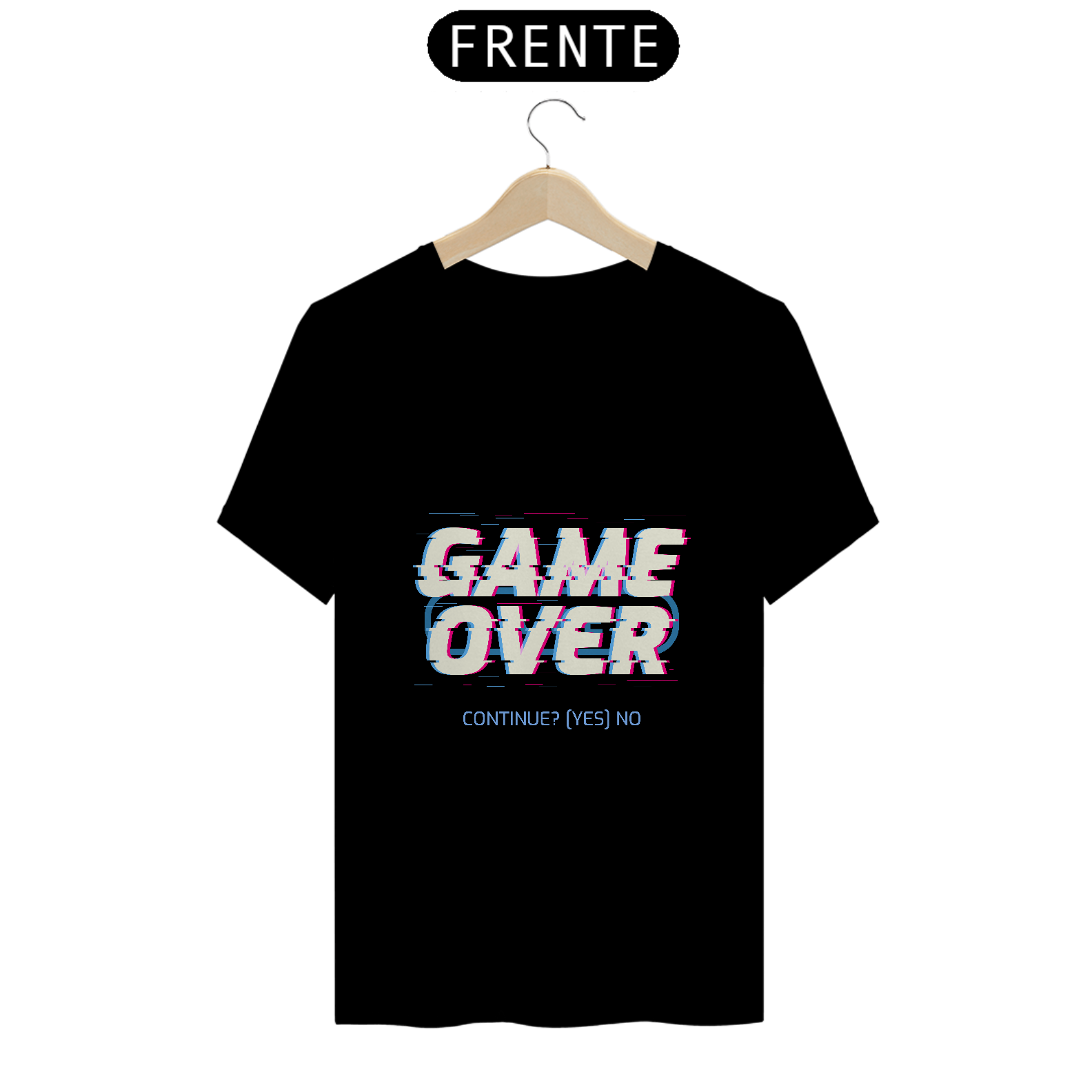 Camiseta Game Over – Continue?