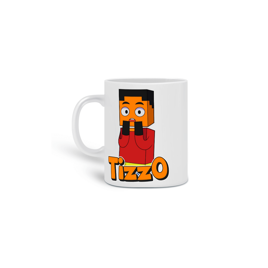 Caneca do Tizz0 Surpreso