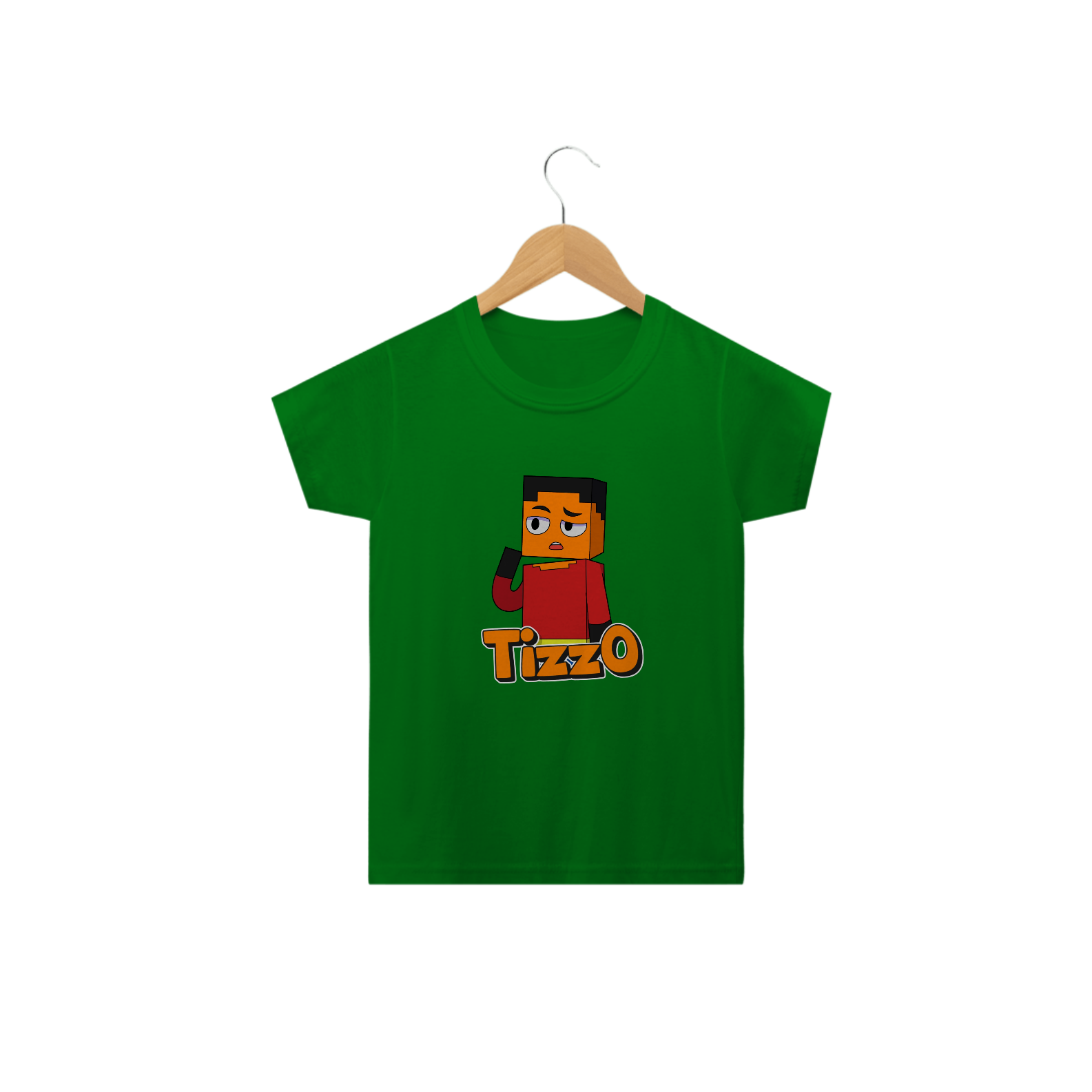 Camiseta Infantil Tizz0 Confuso