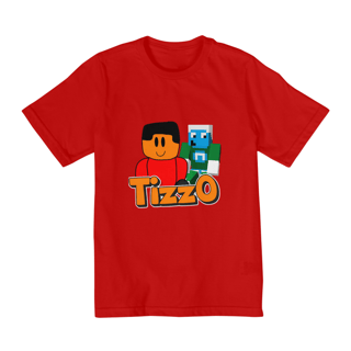 (10 A 14) Camiseta Infantil Tizz0 e 0zziT