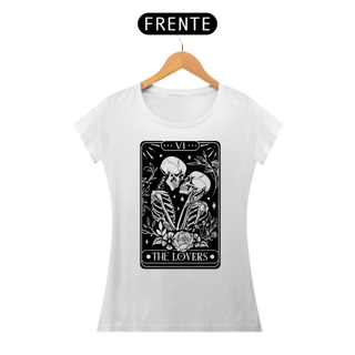 Nome do produto Camiseta baby look de caveira - A carta dos amantes - THE LOVERS - BLTLV53