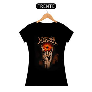 Nome do produto Camiseta Baby Look Senhor dos anéis - Mordor Heavy Metal - BLMHM26