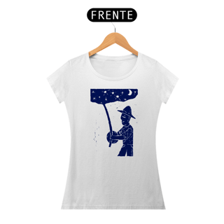 Nome do produto Baby look - No céu tem três estrelas