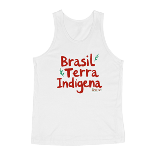 Nome do produto Camiseta Regata - Brasil Terra Indígena