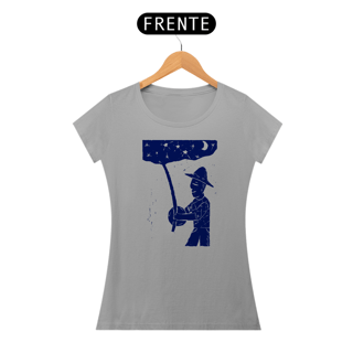 Nome do produto Baby look - No céu tem três estrelas