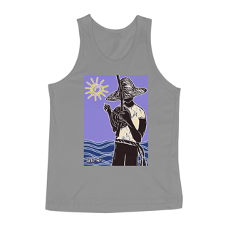 Nome do produto Camiseta Regata - Foi Na Beira Do Mar