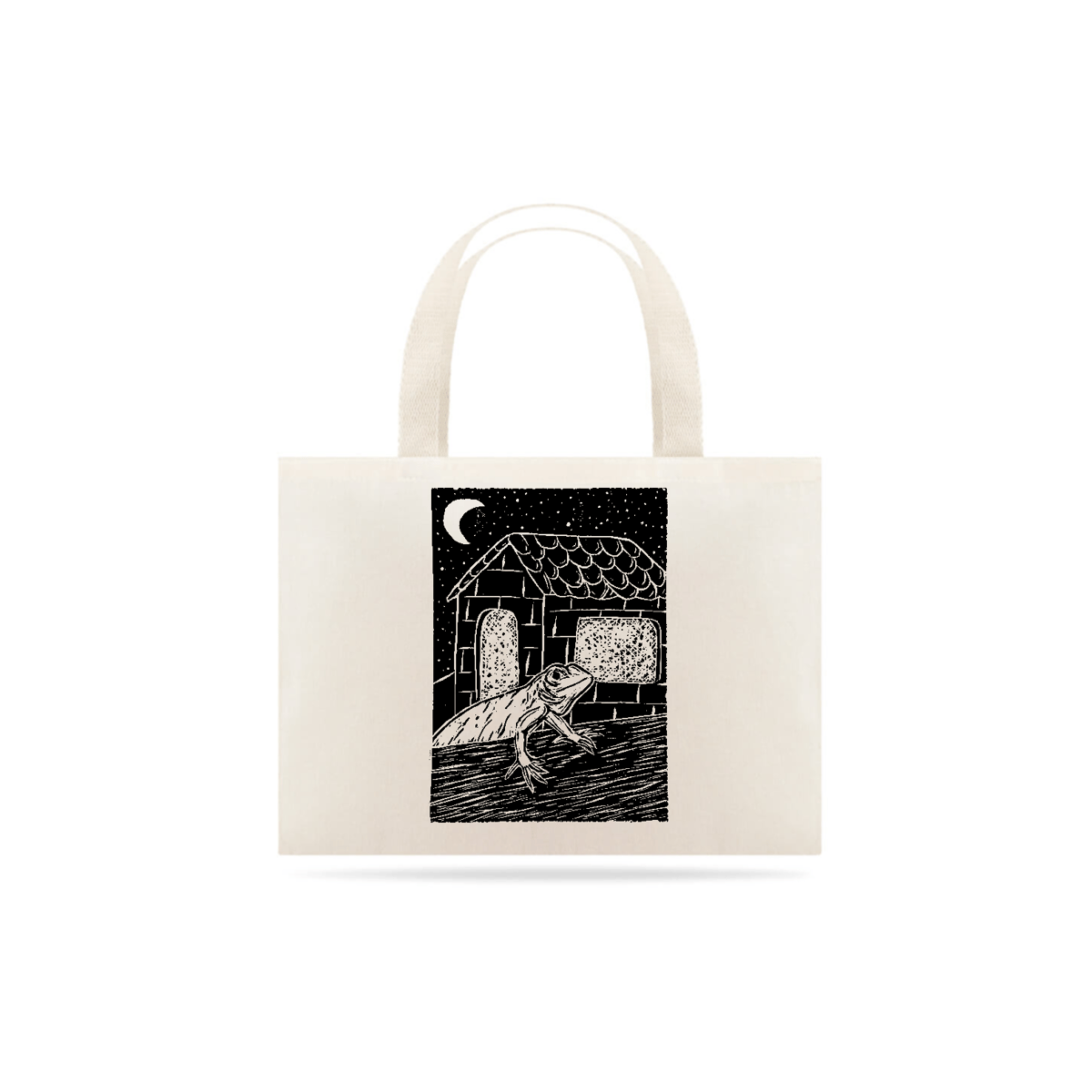 Nome do produto: Eco Bag - Calango no quintal