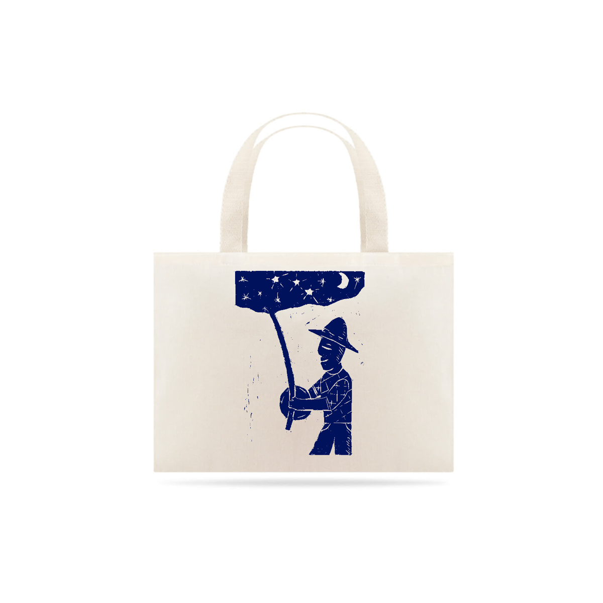 Nome do produto: Eco bag - No céu tem três estrelas