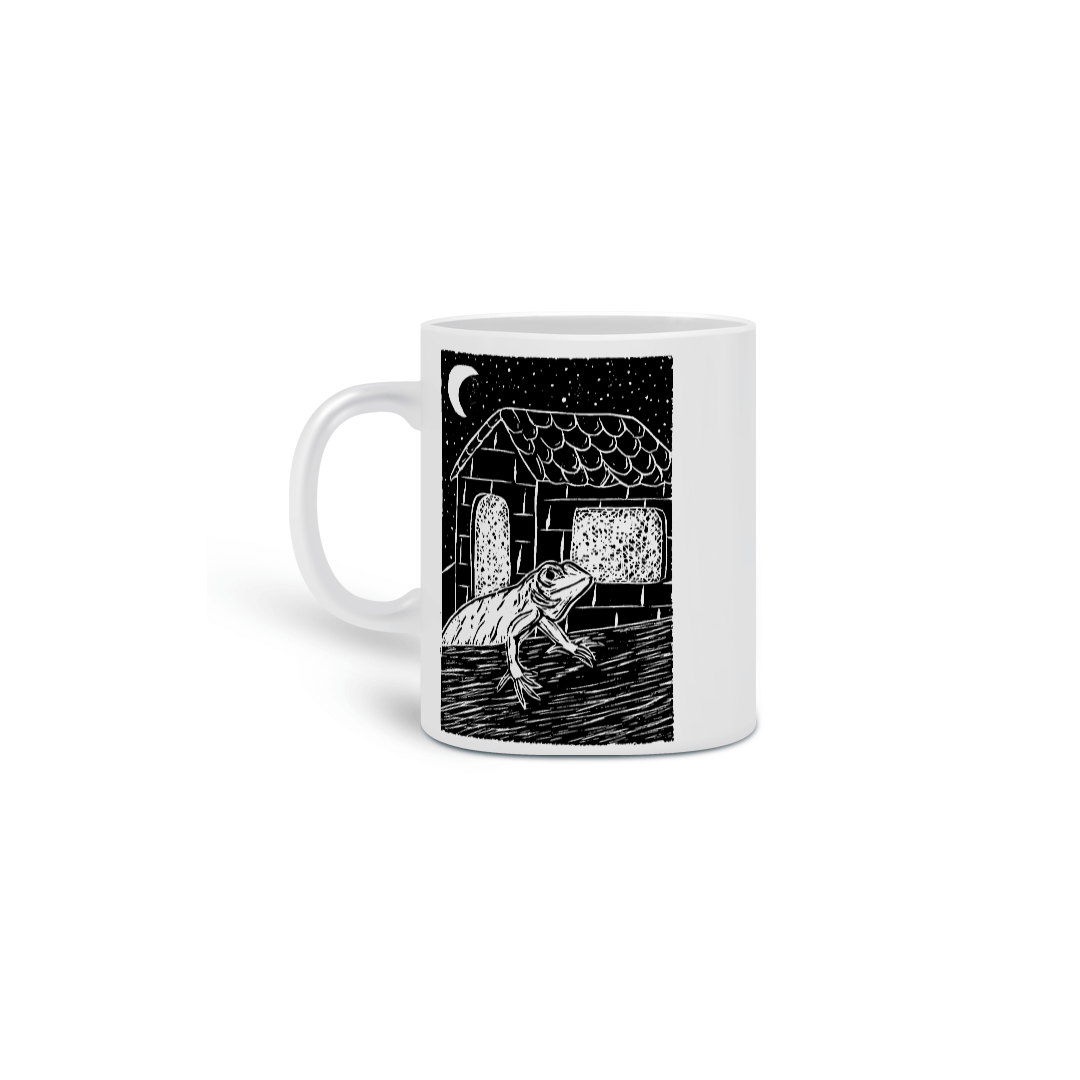 Nome do produto: Caneca - Calango no quintal