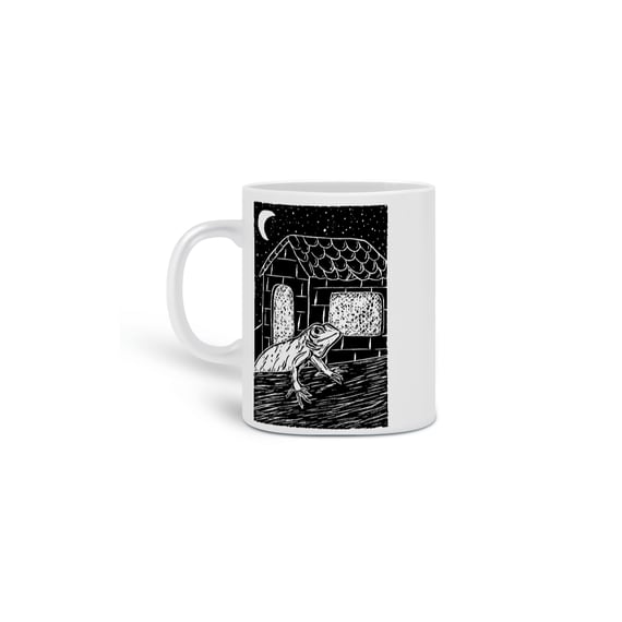 Caneca - Calango no quintal