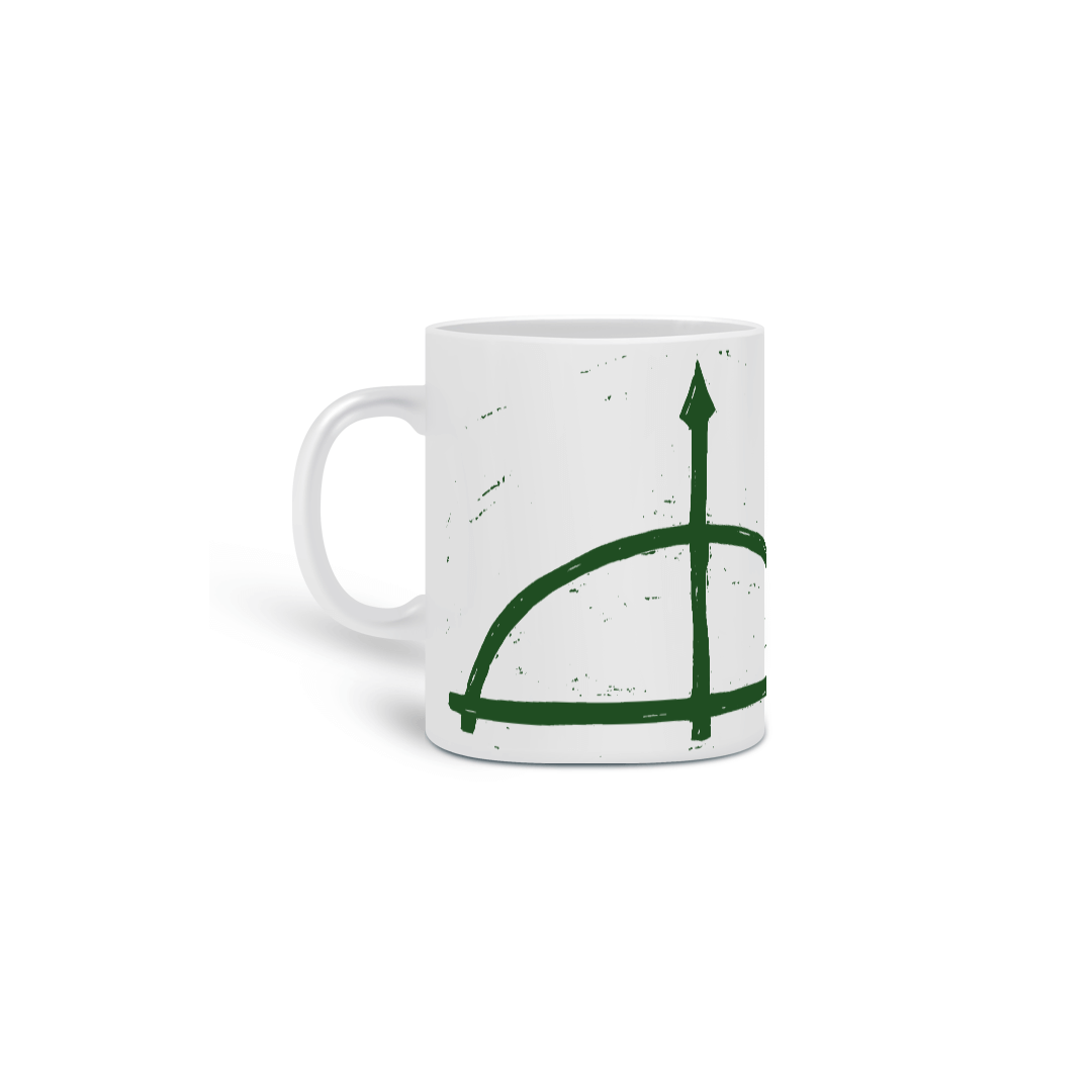Nome do produto: Caneca - Ofá de Oxóssi