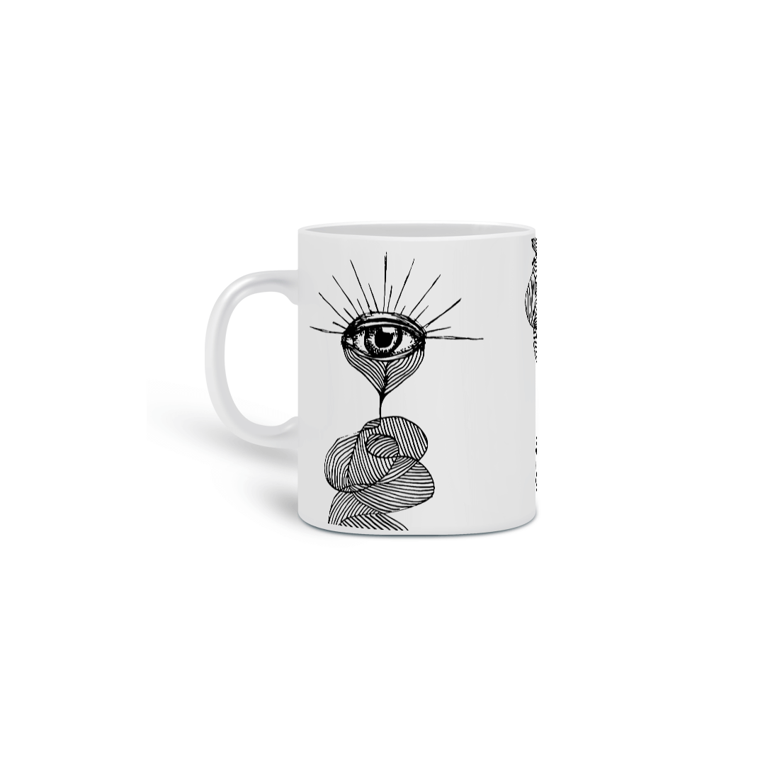 Nome do produto: Caneca - Pensamento Assíncrono