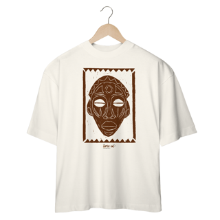 Nome do produto Camiseta Oversized - Máscara Africana