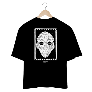 Nome do produto Camiseta Oversized - Máscara Africana 2