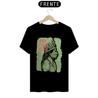 Nome do produto Camiseta PRIME - Pena Verde (Brasil Terra Indígena)