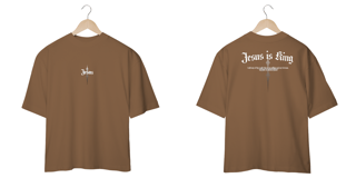 Nome do produto Oversized Jesus is King EN - US