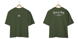 Nome do produto Oversized Jesus is King EN - US