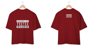 Nome do produto Presença dos pretos OVERSIZE 