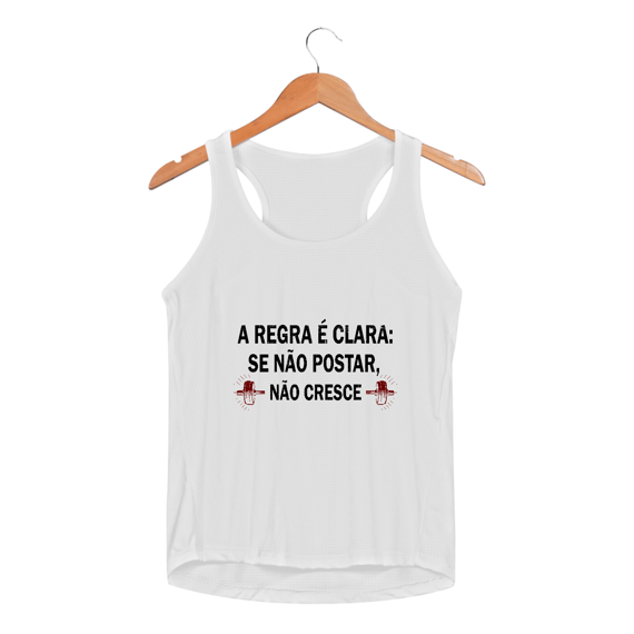 Regata Fem Dry UV - A regra é clara.