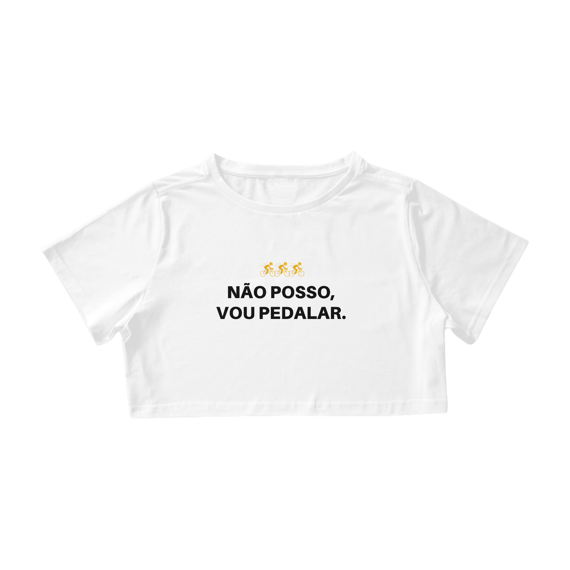 Não posso, vou pedalar