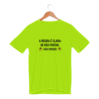 Nome do produto Camisa Dry UV - a regra é clara.