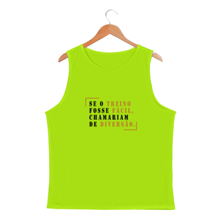 Nome do produto Regata Dry UV - Se o treino fosse fácil