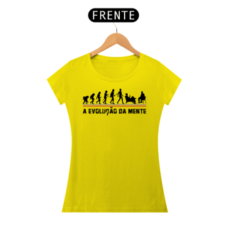 Nome do produto Camiseta Baby Long - A Evolução da Mente