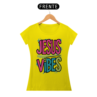 Nome do produto Camiseta Baby Long - Jesus Vibes