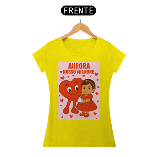 Nome do produto Camiseta Baby Long - Aurora - Nosso Milagre