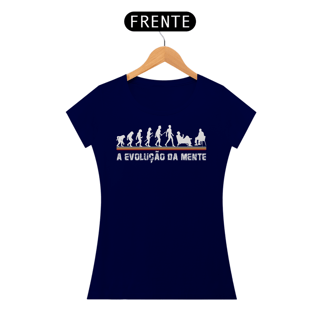 Nome do produto Camiseta Baby Long - A Evolução da Mente