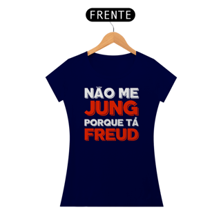 Nome do produto Camiseta Baby Long Não Me Jung Porque Tá Freud