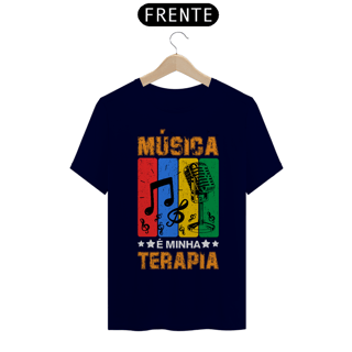 Nome do produto Camiseta Unissex Música É Minha Terapia